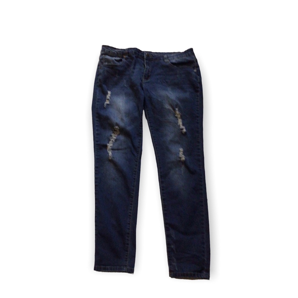 Dark Blue Denim Jeans